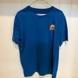 Merrell Hike On Since '81 Graphic Logo T-Shirt Blue
